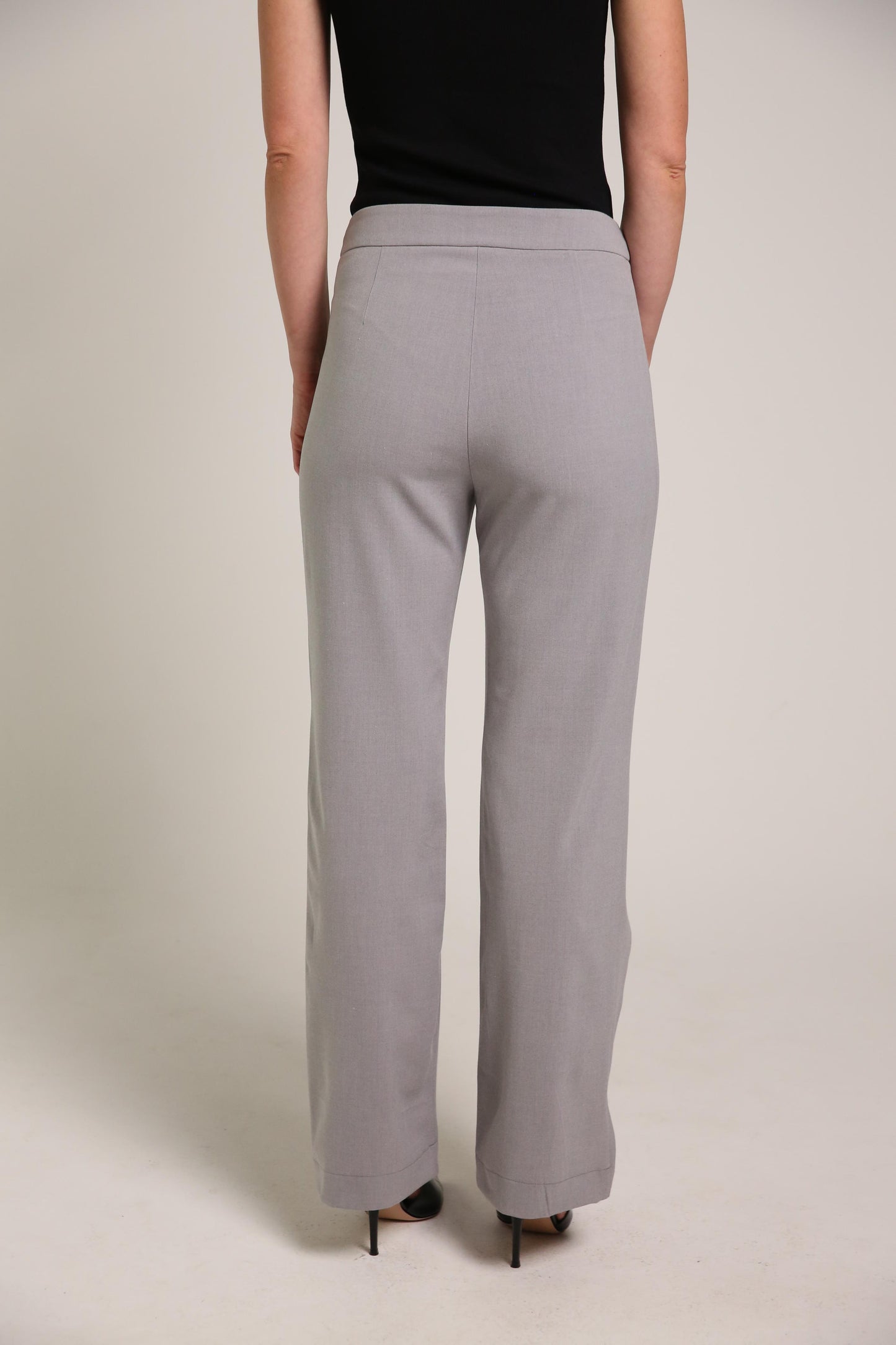 Calça transpassada alfaiataria